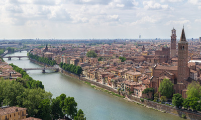 Fototapeta na wymiar View on Verona