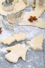 preparazione dolci biscotti di natale