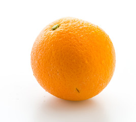 Orange isolated on white