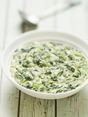 cream spinach