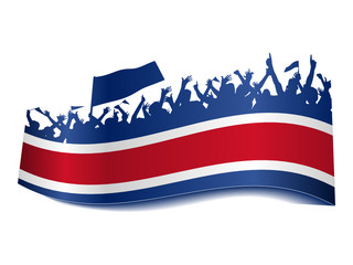 2014 Gruppen Schild - Costa Rica