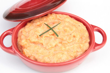 purée de carottes