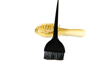 Verschiedene Haarbürsten