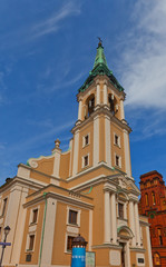 Holy Spirit church (1756) of Torun town, Poland