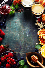 Breakfast frame © Natalia Klenova