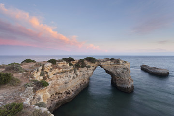 Arco de Albandeira no Algarve