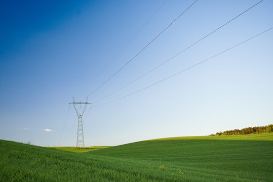 słup energetyczny