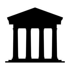 Fototapeta premium Bank icon