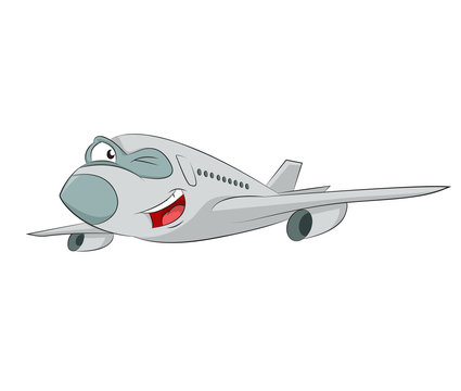 Cartoon plane