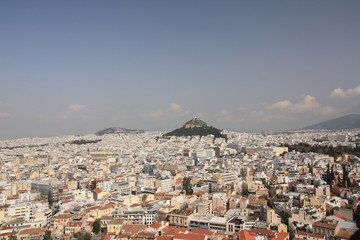 Fototapeta premium Lycabette, colline d'Athènes