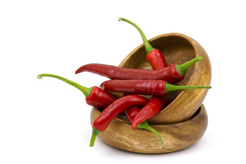 chili peppers in a bowl