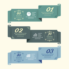 Infographic Design modern Vintage  Labels  template.
