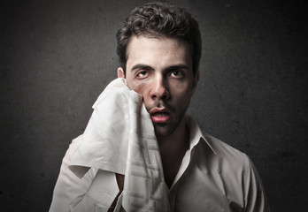 funny expression of fatigue