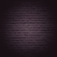 Dark brick wall