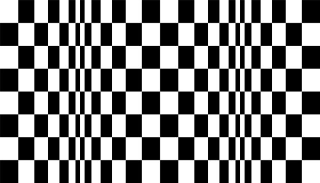 illusion damier