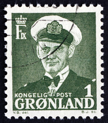 Postage stamp Denmark 1950 Frederik IX, King of Denmark