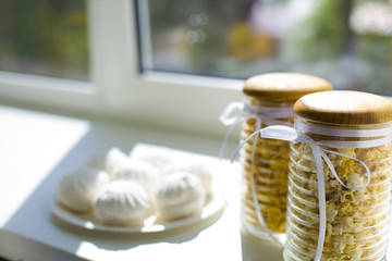 Decor of a food by a holiday