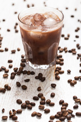 Cold coffee cocktail