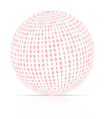 Illustration of Spherical binary code