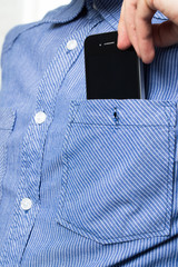 Smartphone in a pocket