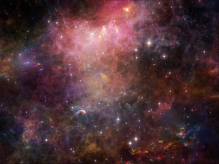 Obraz na płótnie Canvas Glow of Space