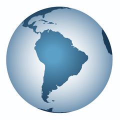 Yer k&uuml;re  ( G&uuml;ney Amerika  )