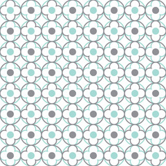 Traditional Quatrefoil Lattice Pattern