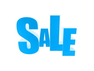 3d sale symbol