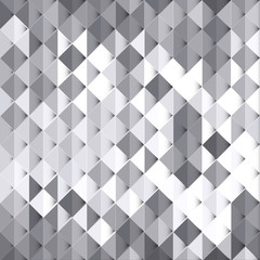 Geometric style abstract white & grey background