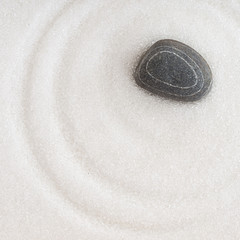 Fototapeta na wymiar Natural geometry - grey stone with white lines, Zen style white
