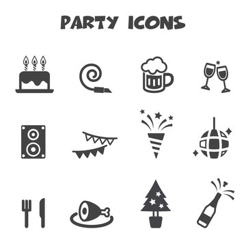 party icons