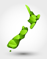 eco map of New Zealand