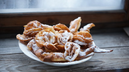 Хворост, выпечка, десерт