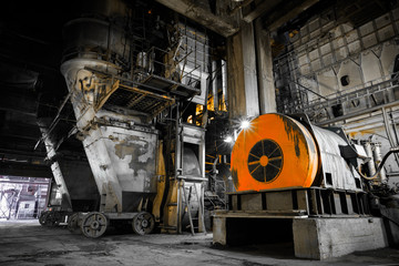 thermal power plant interior - obrazy, fototapety, plakaty