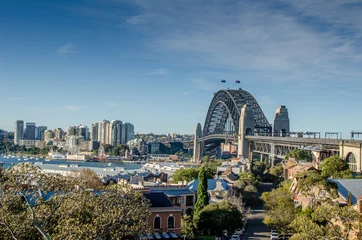 Fototapete Rund Harbour Bridge - Sydney © alexdownunder
