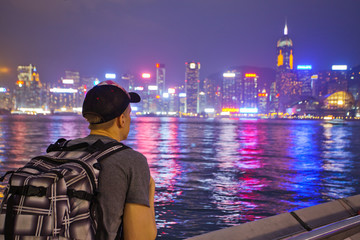 Obraz premium Travelling in Hong Kong