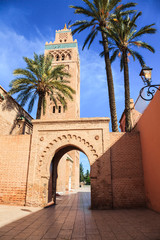 Koutoubia-Moschee in Marrakesch, Marokko © takepicsforfun