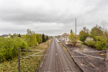 Obraz na płótnie Canvas Railway