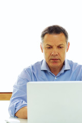 Portrait of a middle aged caucasian man