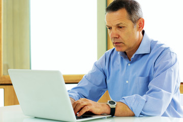 Portrait of a middle aged caucasian man