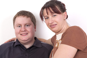 Man and woman as a happy couple