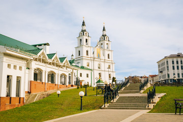 The cathedral of Holy Spirit in Minsk, Belarus