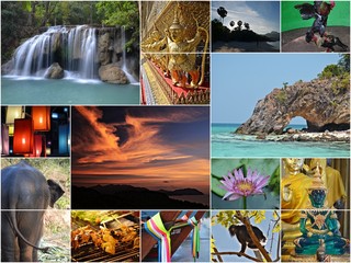 Thailand collage