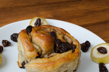 Yeast cake stuffed