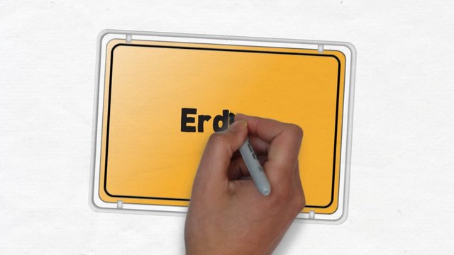 Erding Ortseingangsschild Ortseingang Stadt