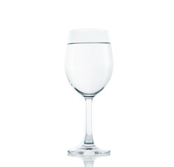 Glass water clear isolate