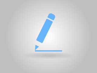 Flat  icon of notes