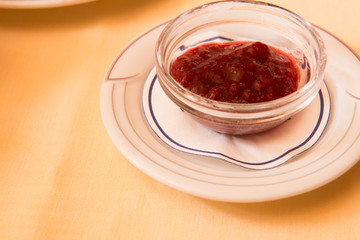 Erdbeerkompott