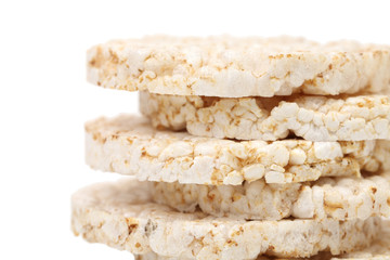Stack of rice cakes.