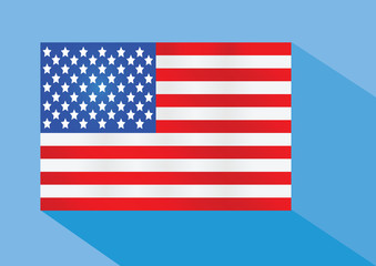 American Flag idea illustration